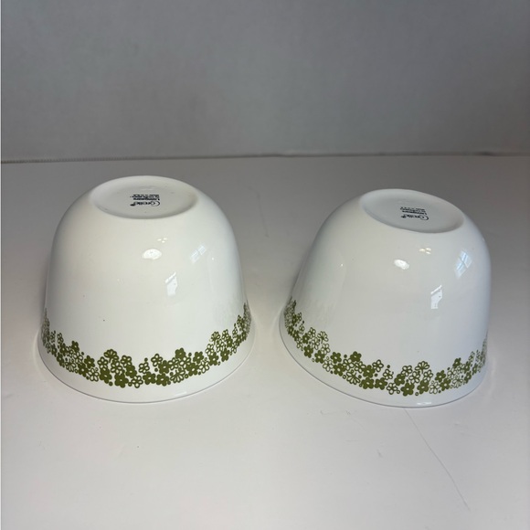 Corelle Spring Blossom Flat Cups Saucers Set Of 4 Crazy Daisy By Corning USA - Picture 7 of 14